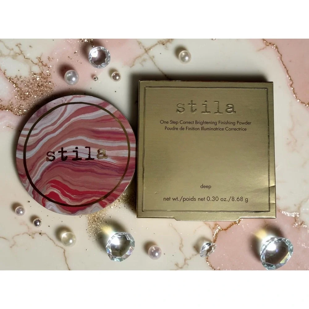 Stila - One Step Correct Brightening Finishing Powder - Shade: Deep - *NIB*